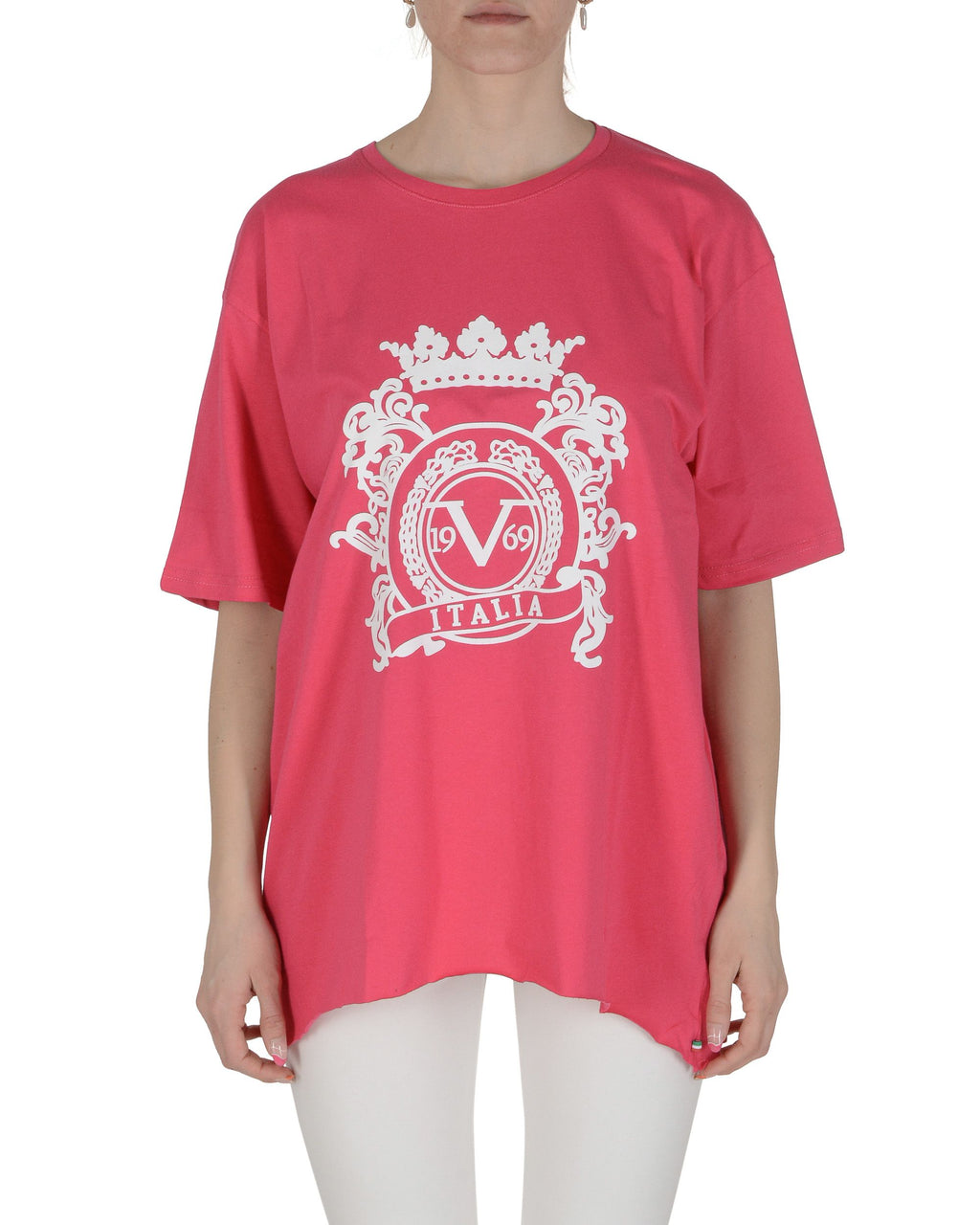 19V69 Italia T-Shirt Donna Fuxia SMILE FUXIA