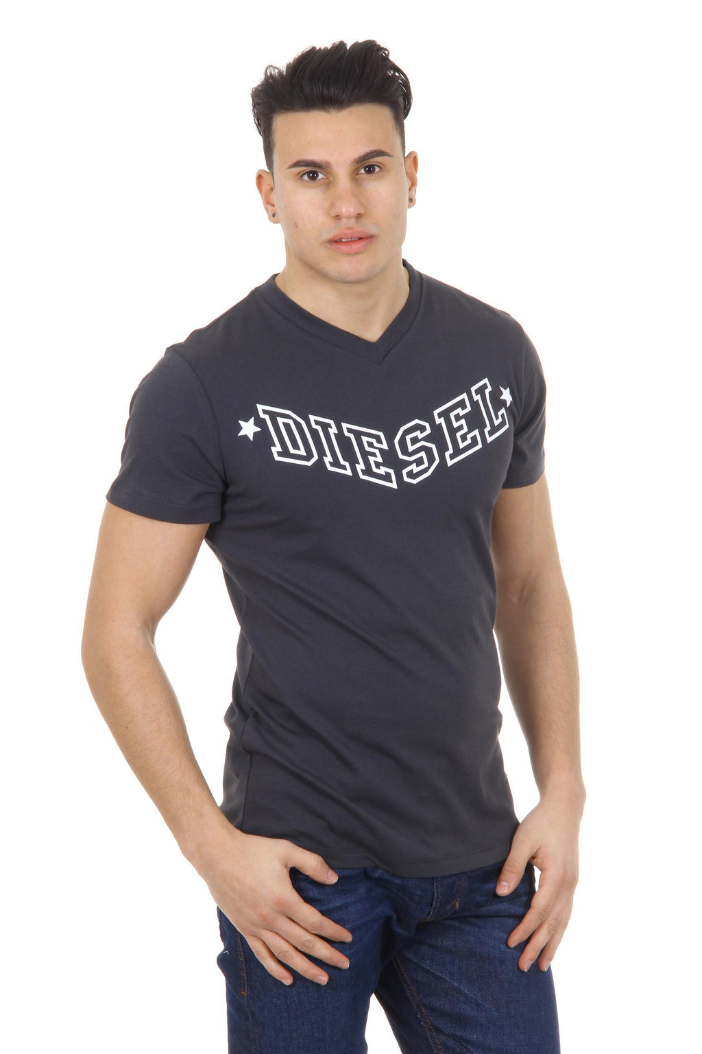 Maglietta da uomo Diesel T-KRITIL 00SDG0 R091B 93R