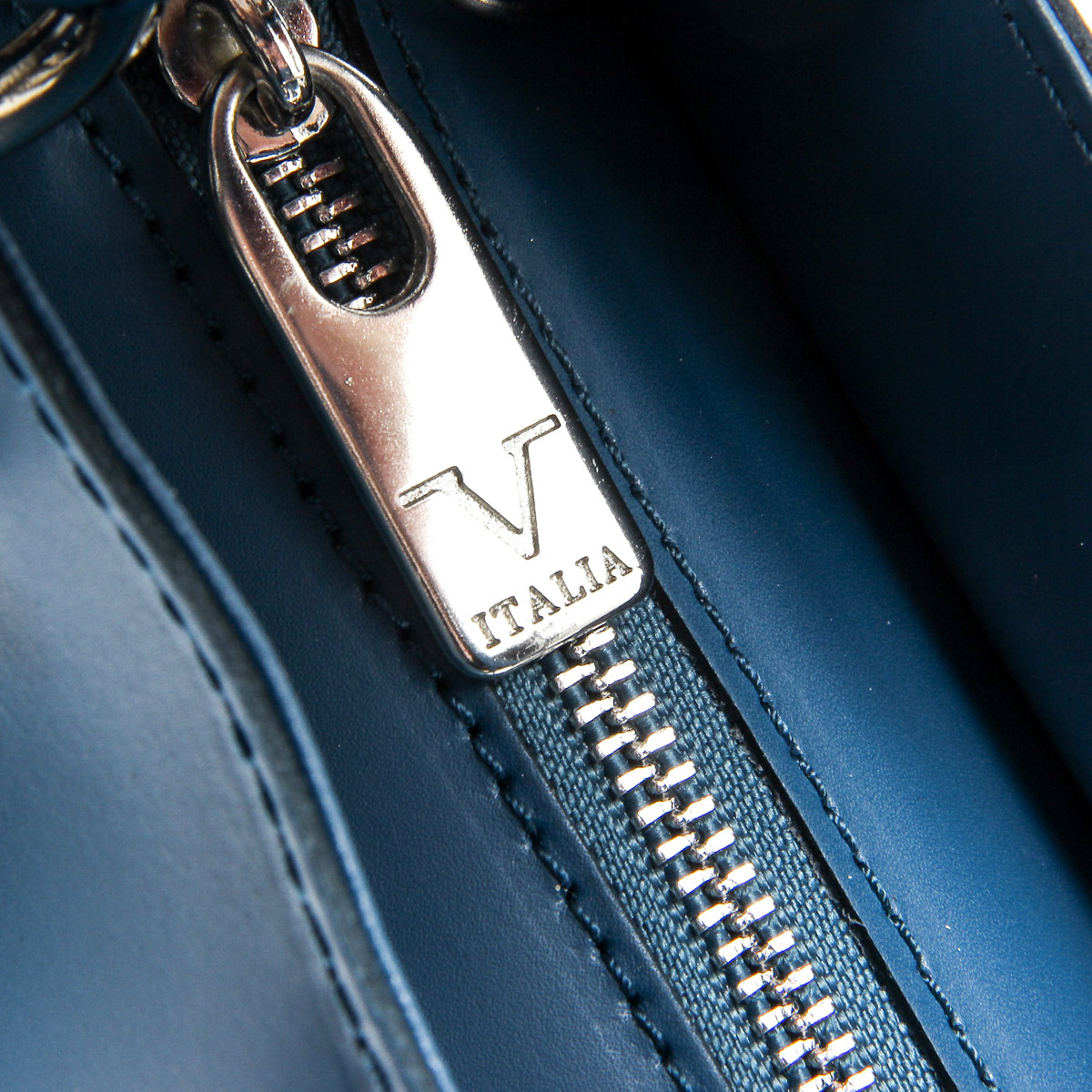 Borsa da donna V 1969 Italia V004-S RUGA PETROLIO