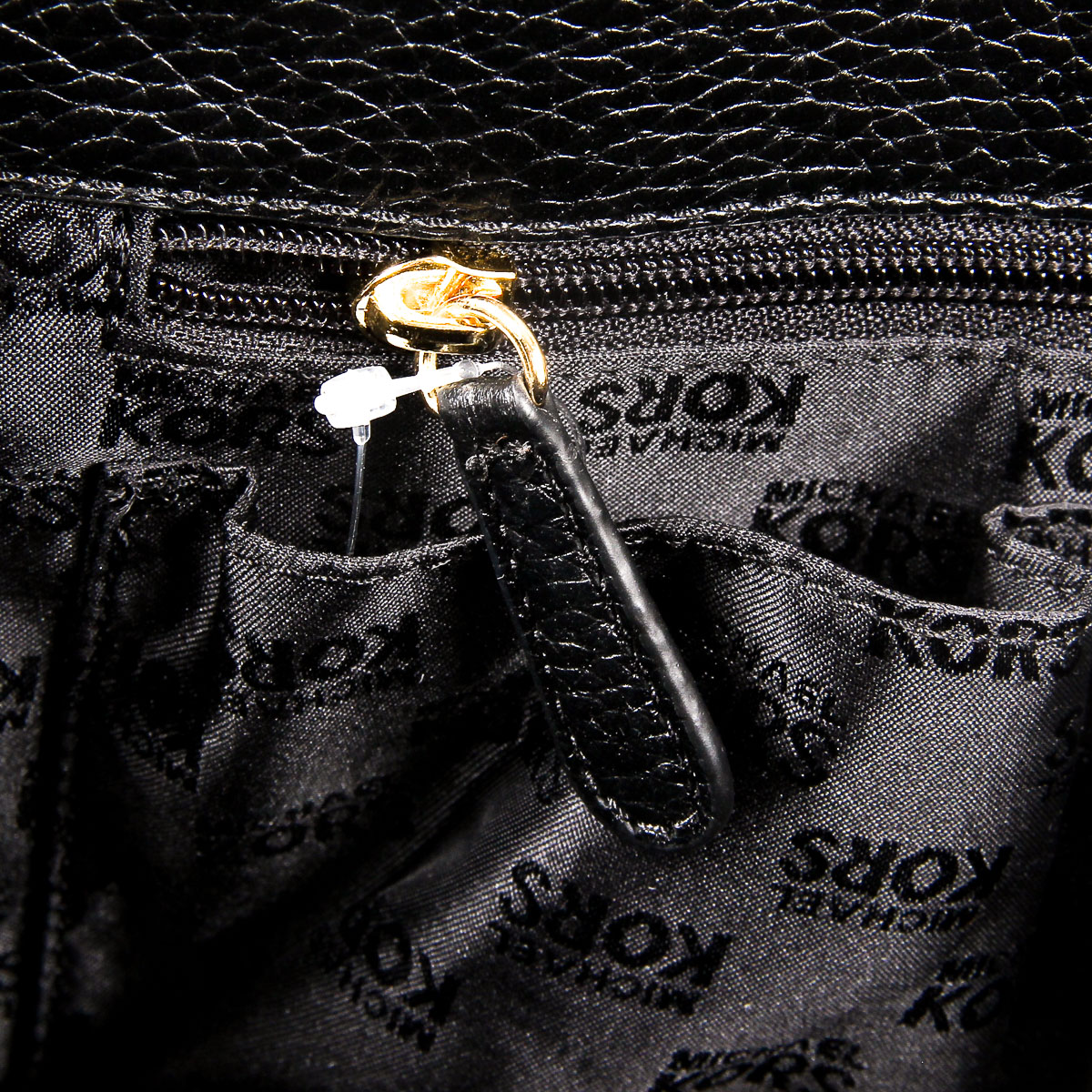 Borsa a mano da donna Michael Kors VANNA 35T7GV3S3L NERA