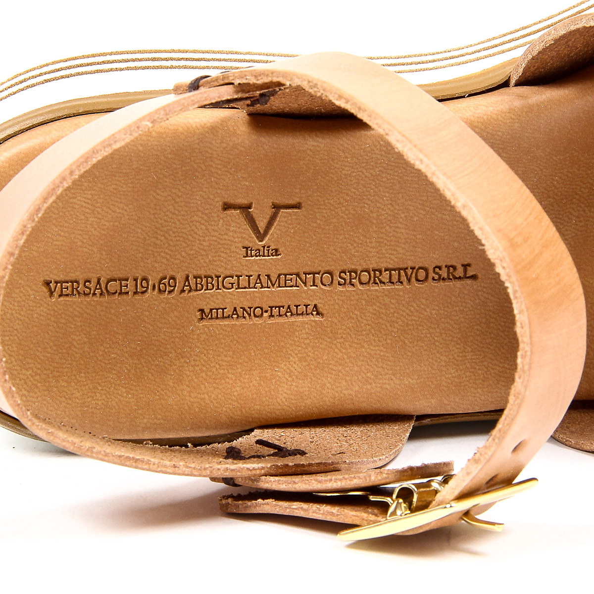 Sandalo flatform da donna V 1969 Italia