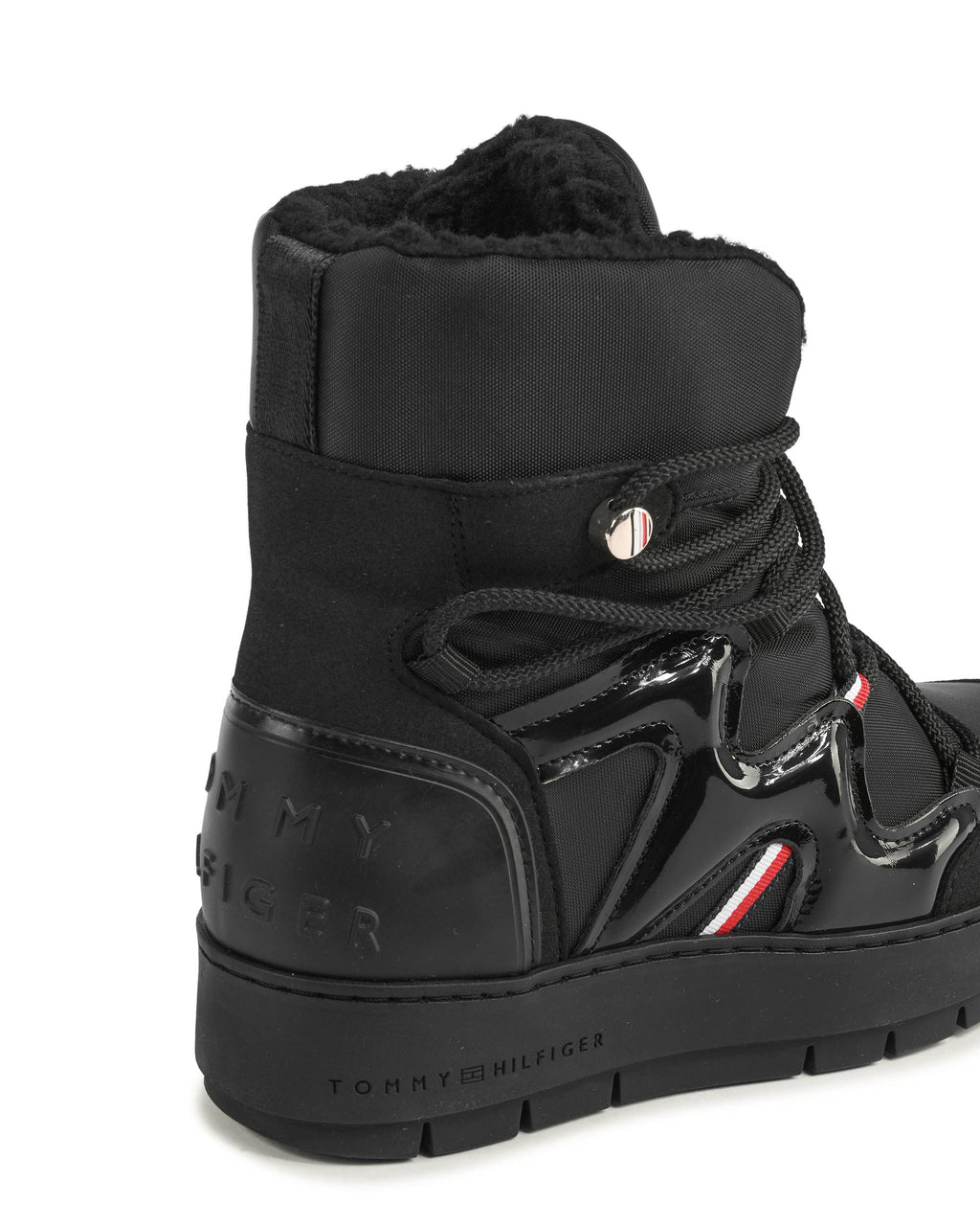 Tommy Hilfiger Stivali da donna NERO FW0FW07852BDS