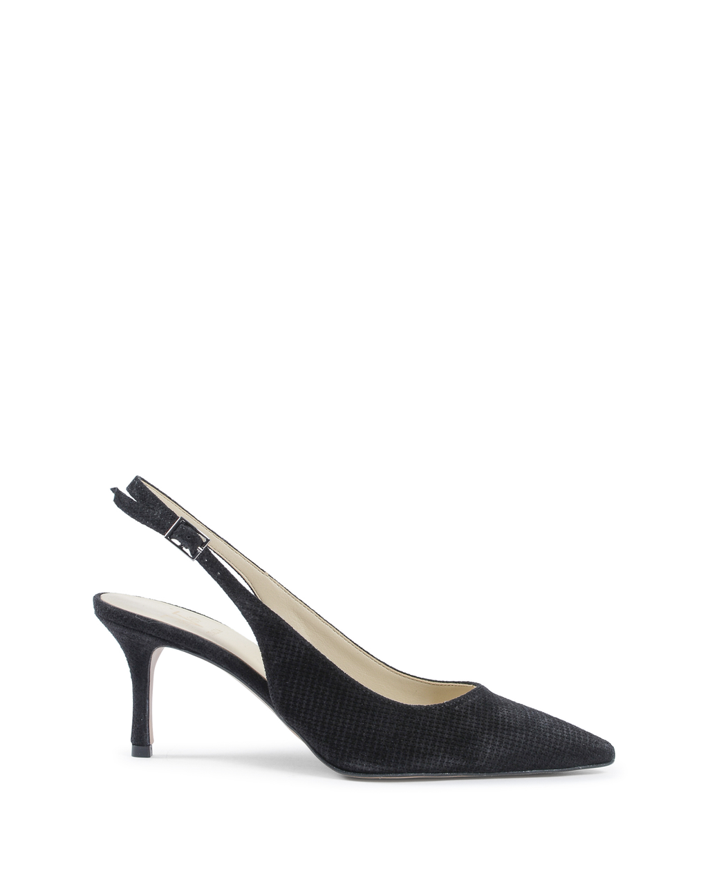 19V69 Italia Womens Slingback Pump Nero PALOMA65 SOFTY PRINT NERO