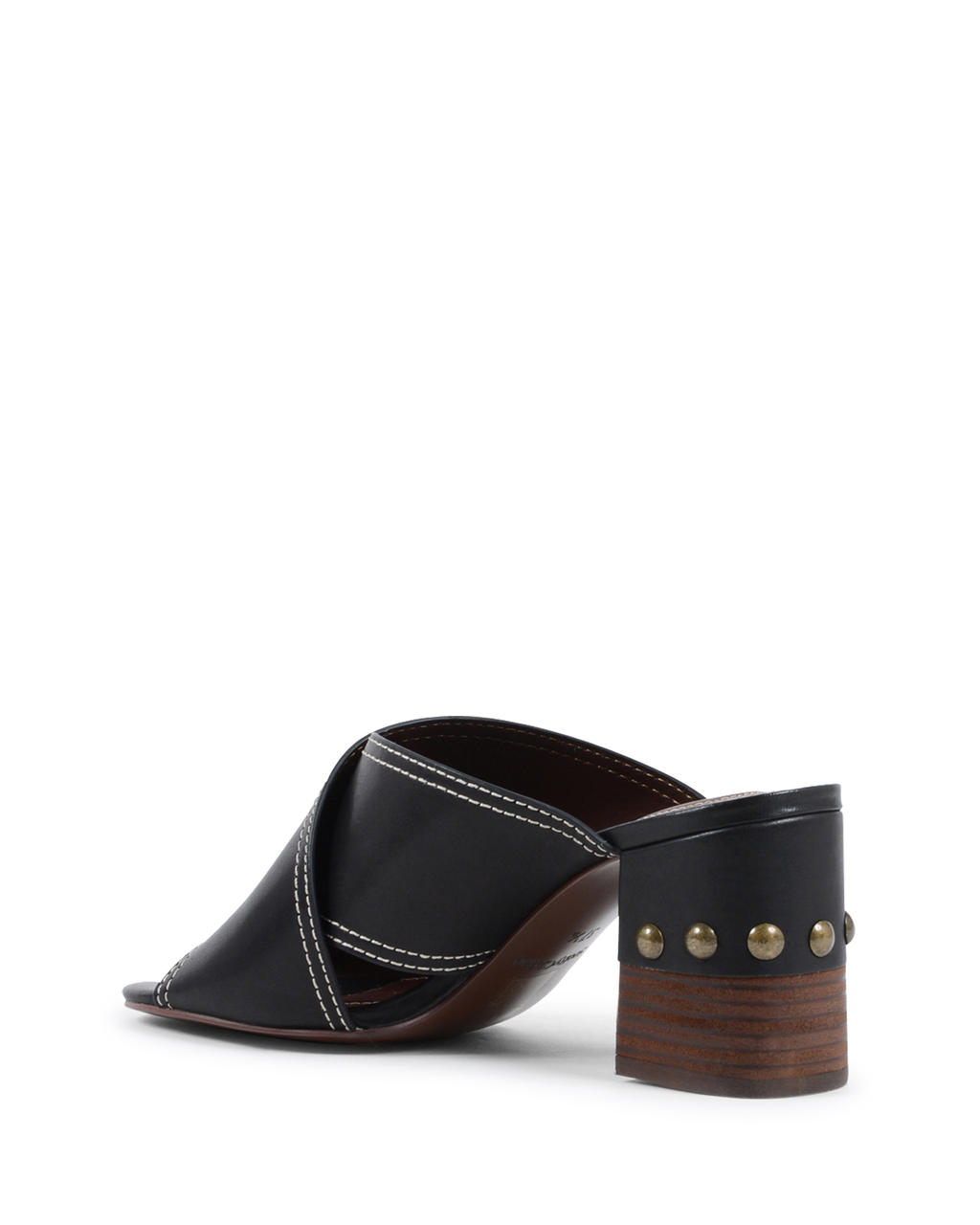 ChloÃ¨ Sandalo Mule da Donna Nero SB30083 NERO