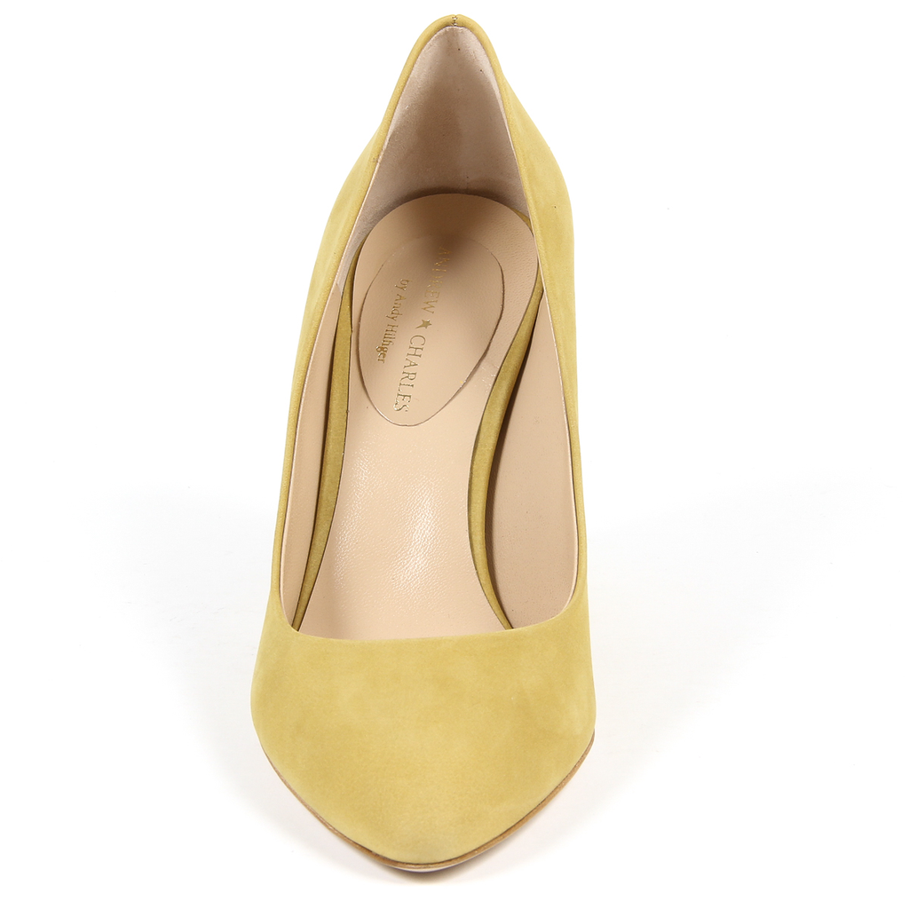 Andrew Charles By Andy Hilfiger Scarpe col tacco da donna gialle DALLAS
