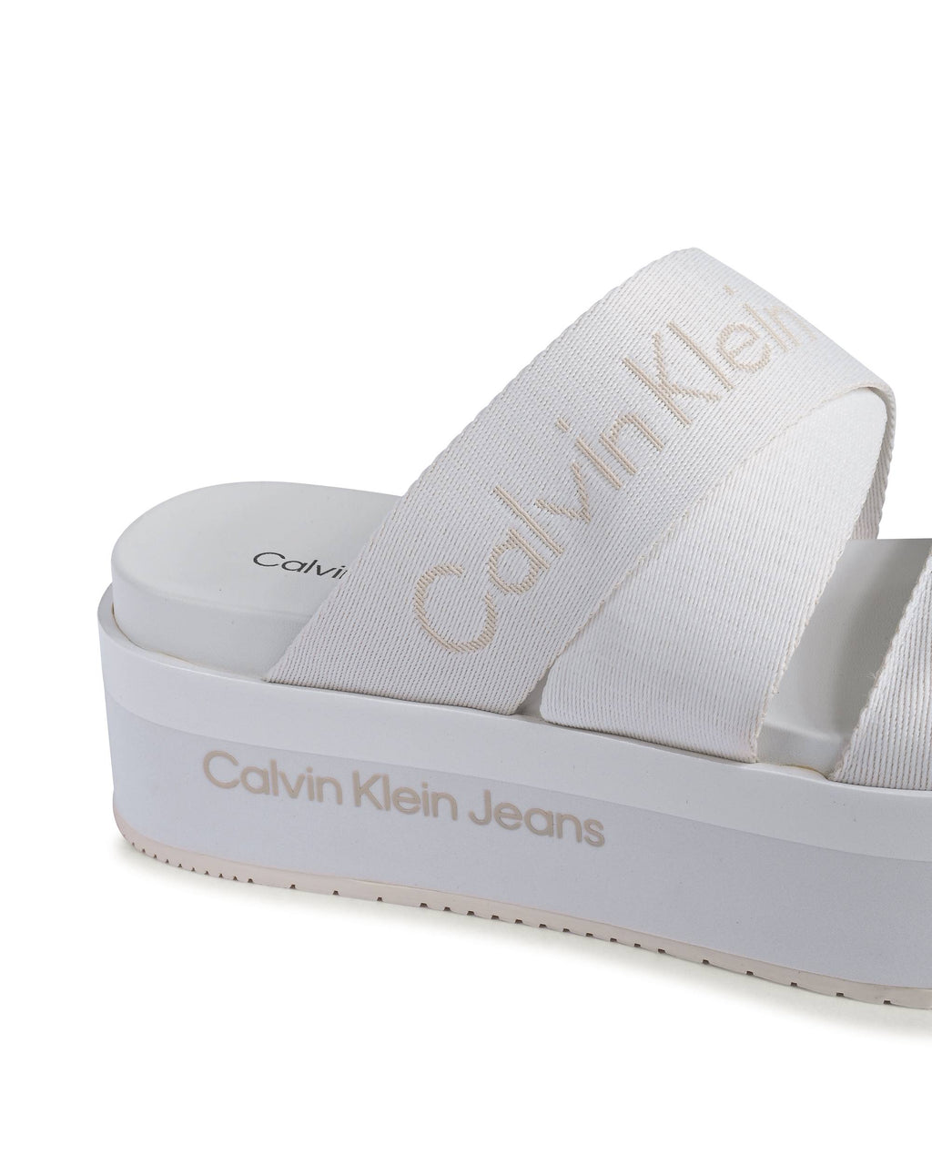 Calvin Klein Sandalo da donna bianco YW0YW01361YBR