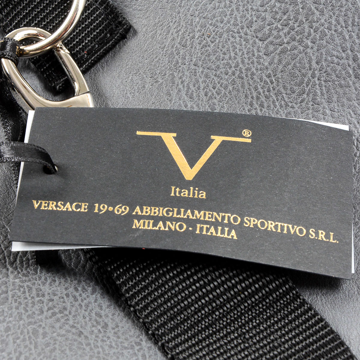 V 1969 Italia Borsa sportiva da uomo grigia KIEV