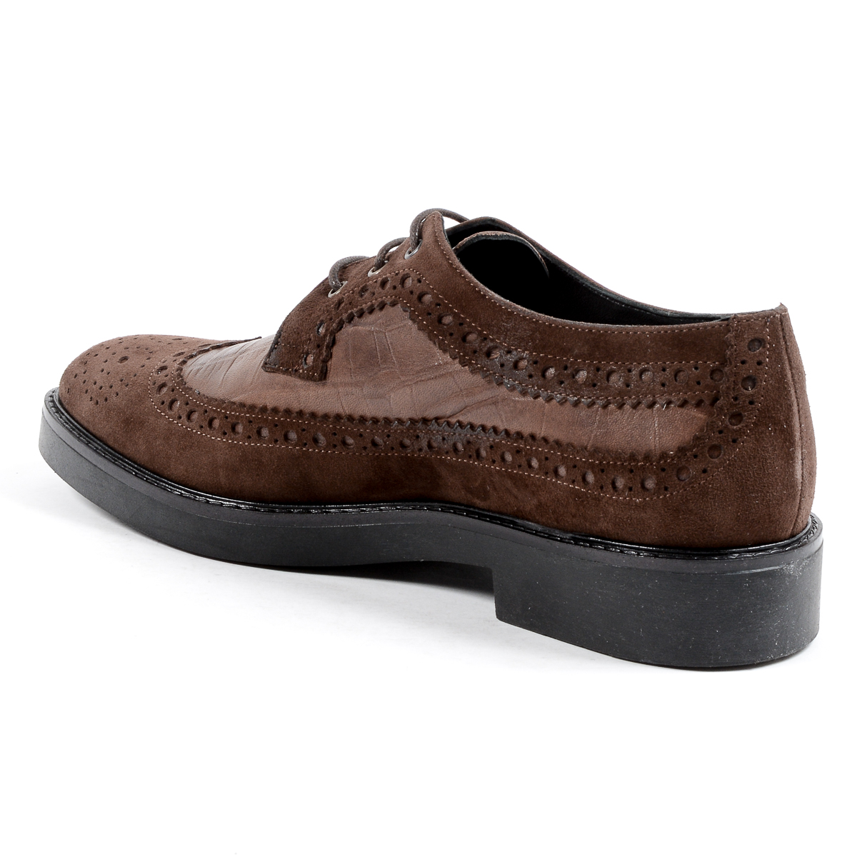 V 1969 Italia Scarpa Brogue da Donna Marrone TRENTO