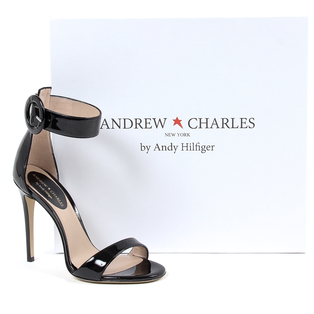 Sandalo da donna Andrew Charles By Andy Hilfiger nero NASHVILLE