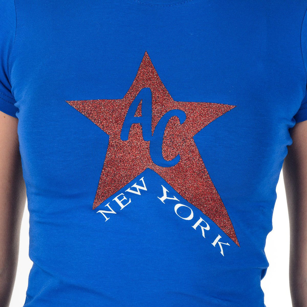 Andrew Charles By Andy Hilfiger T-shirt da donna TS501 03 1002 TARANA BLUE S8