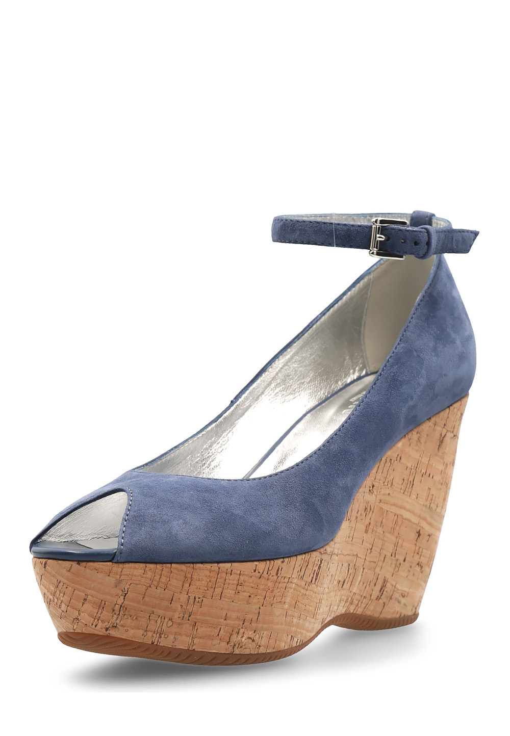 Hogan Sandalo con zeppa da donna Blu HXW2000I440CR0U822