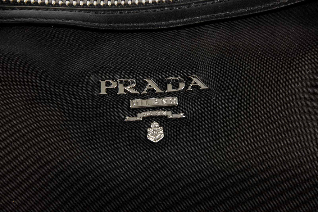 Borsa a mano Prada Ladies BR5116 in tessuto e vitello morbido