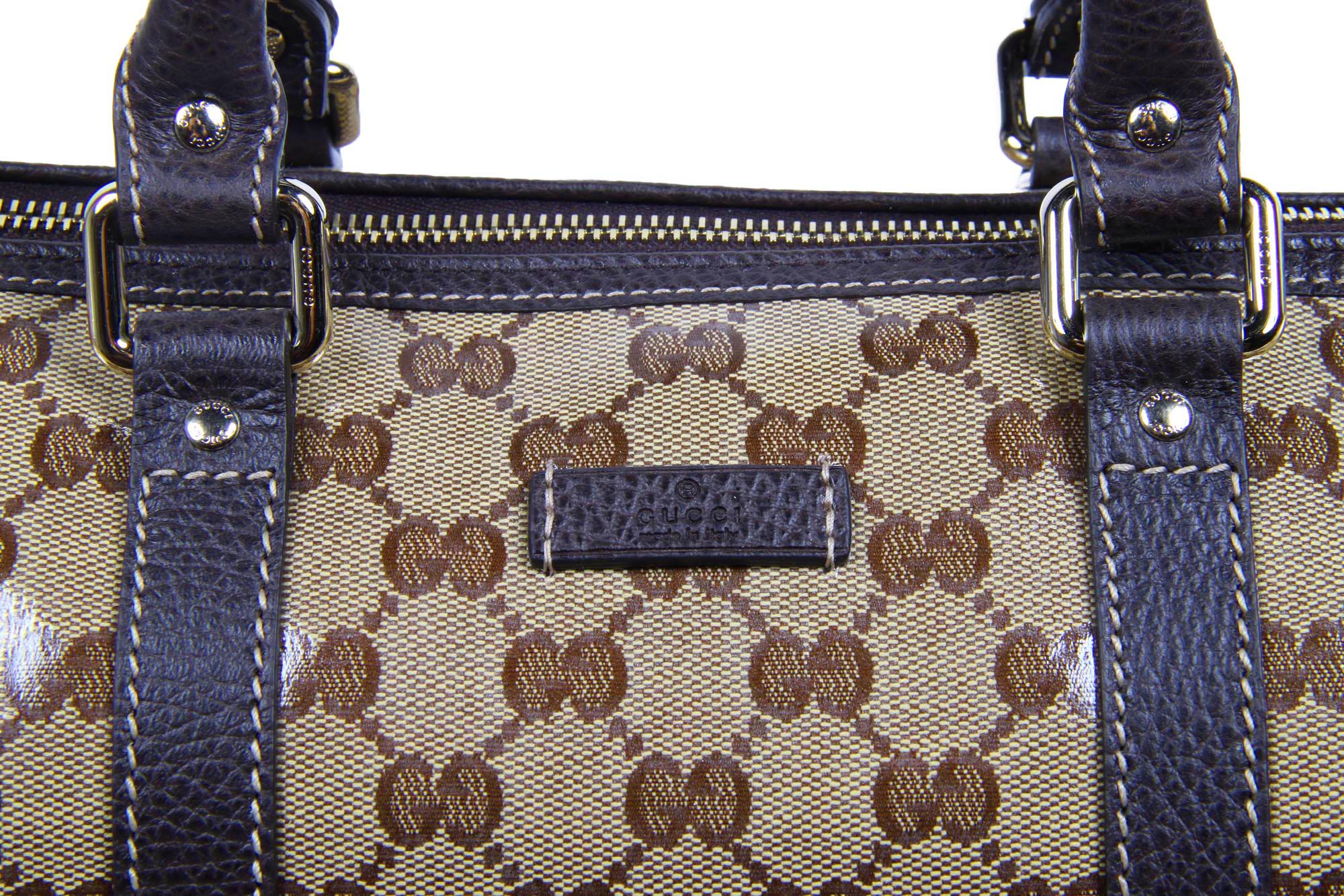 Borsa Gucci Boston con manici GG Guccissima 265697 493075