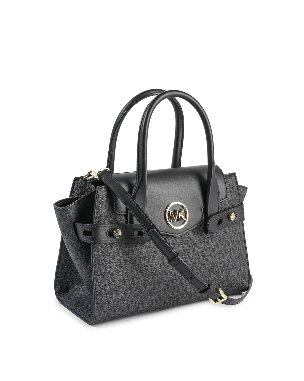 Borsa a mano media con patta Michael Kors 35S2GNMS5B Nero Multi