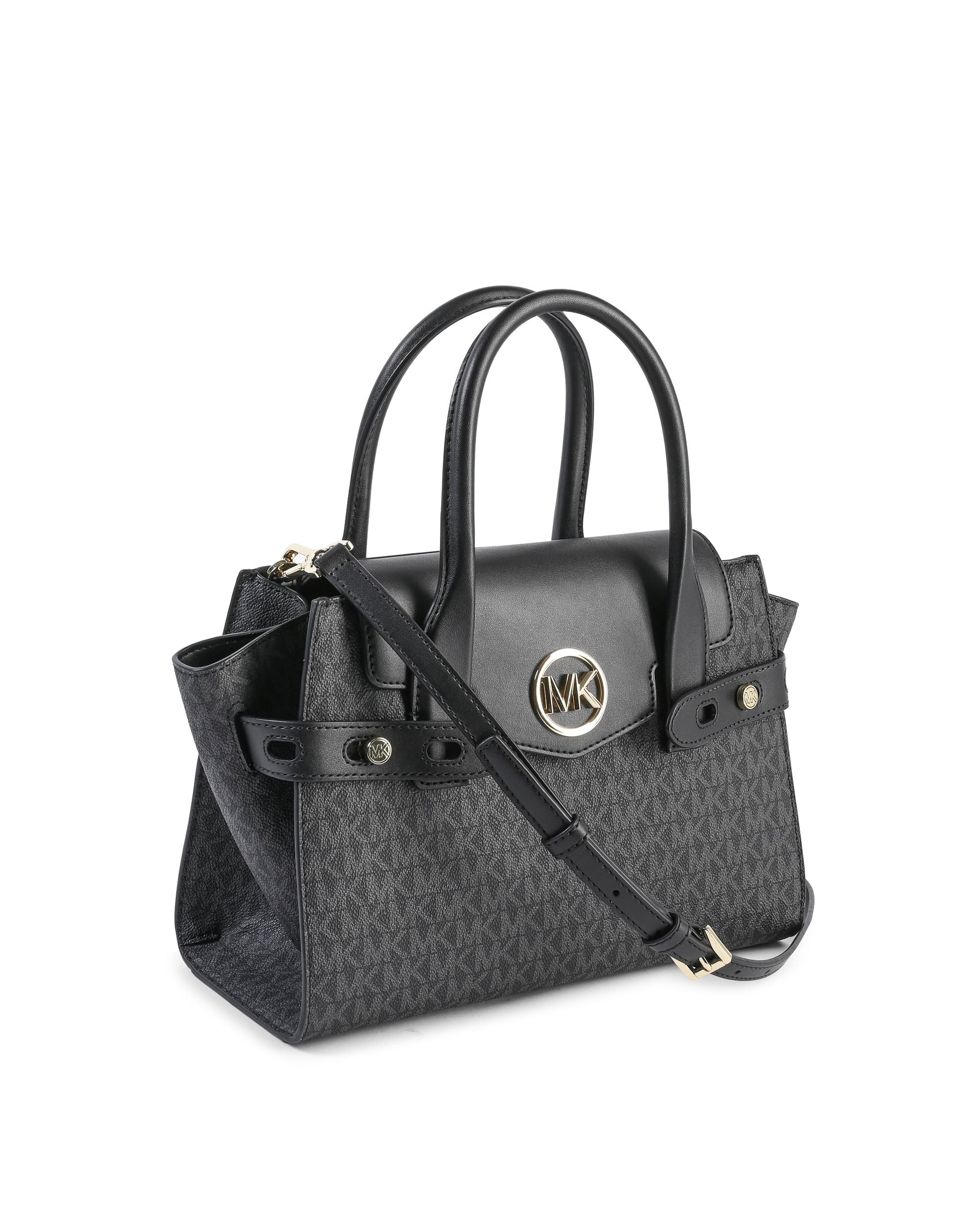 Borsa a mano media con patta Michael Kors 35S2GNMS5B Nero Multi