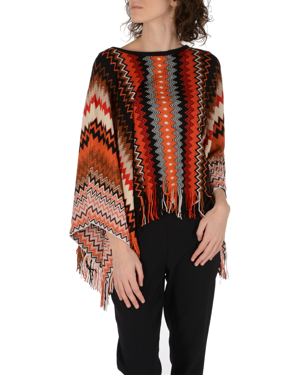 Missoni Donna Poncho Multicolore POB1WMD61060001
