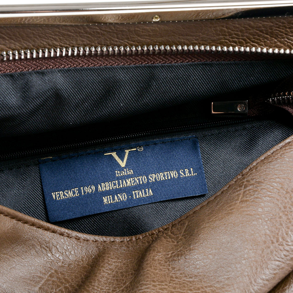 V 1969 Italia Borsa da donna Taupe STEFANY