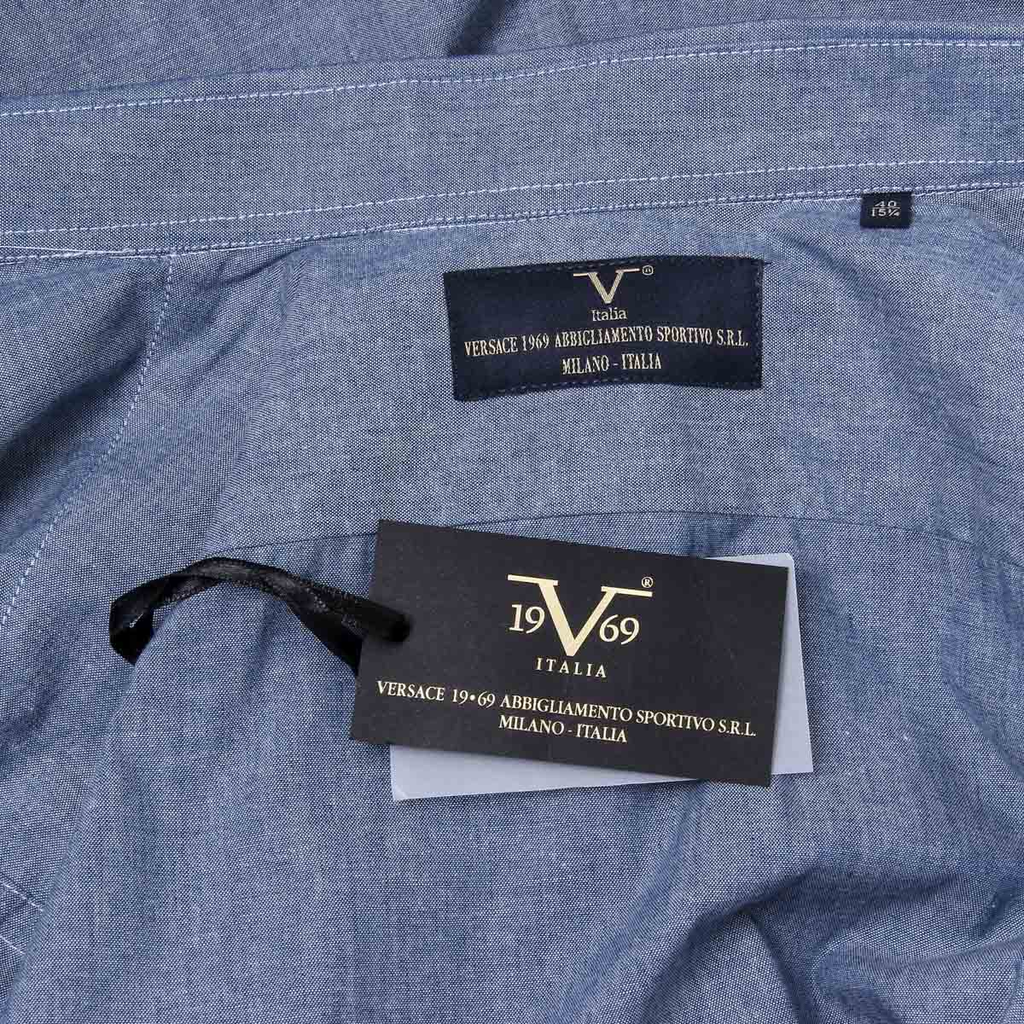 V 1969 Italia Camicia da uomo con collo classico 377 VAR. 508