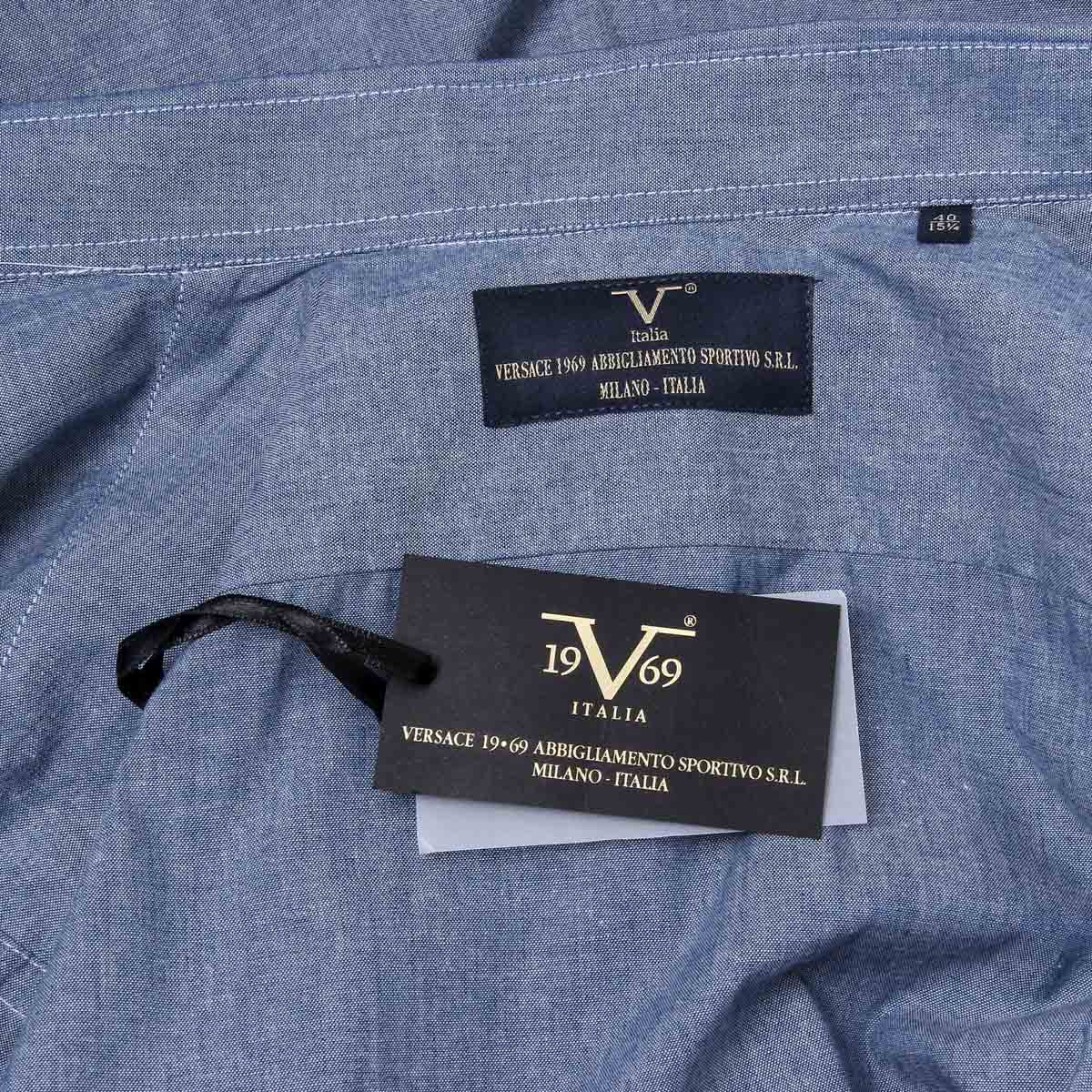 V 1969 Italia Camicia da uomo con collo classico 377 VAR. 508