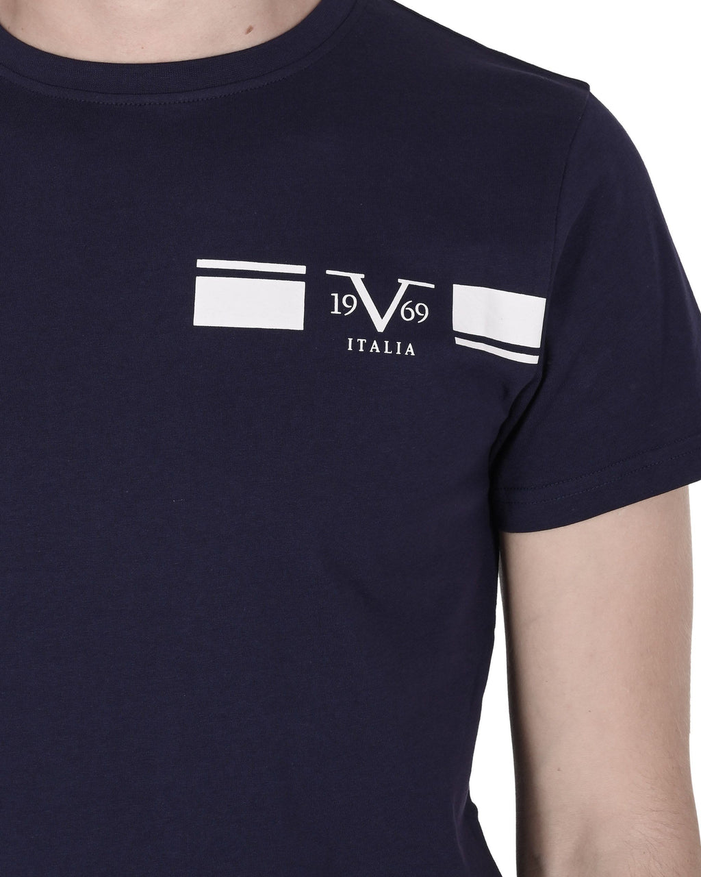 19V69 Italia T-shirt da uomo VSC1MTS05 NAVY