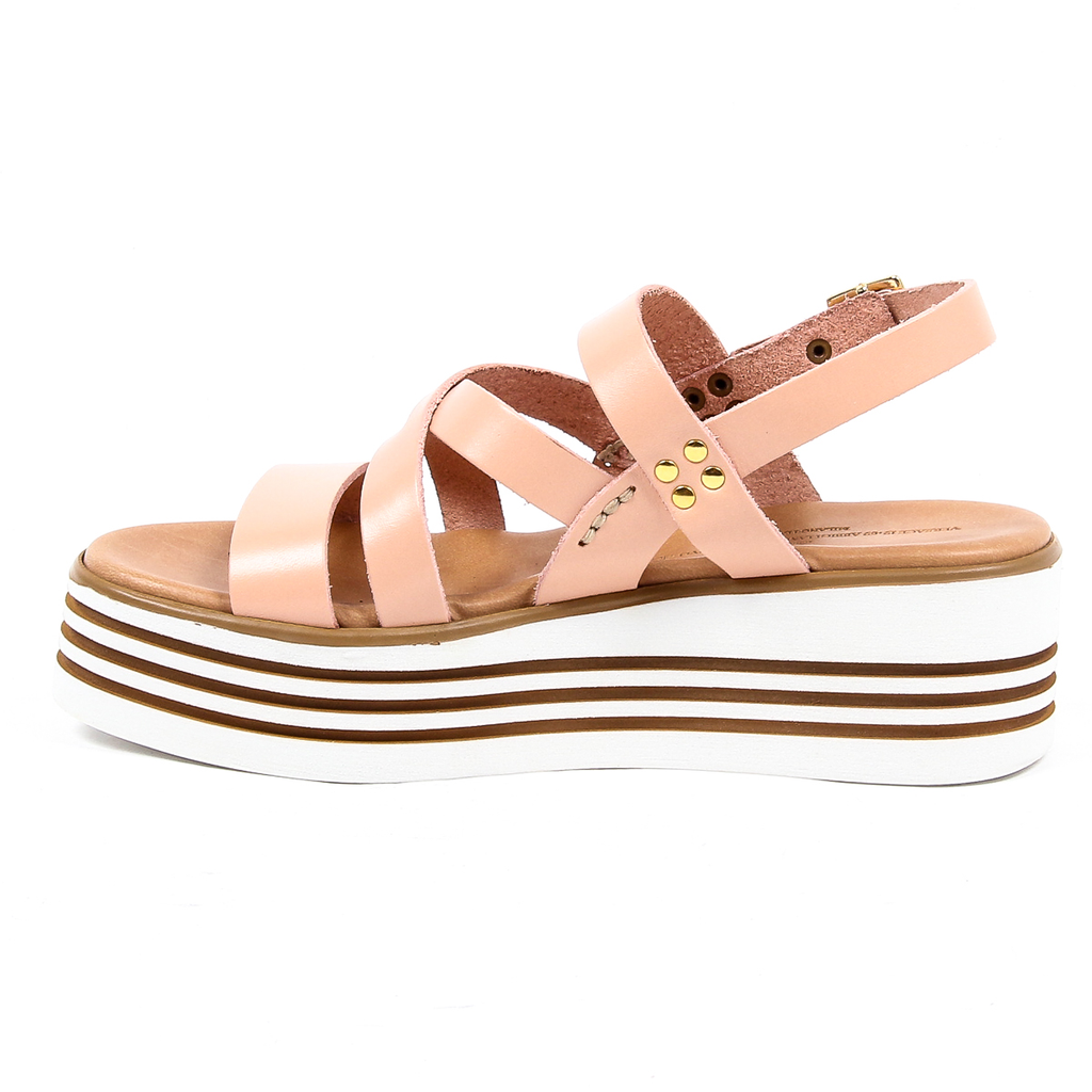 Sandalo flatform da donna V 1969 Italia