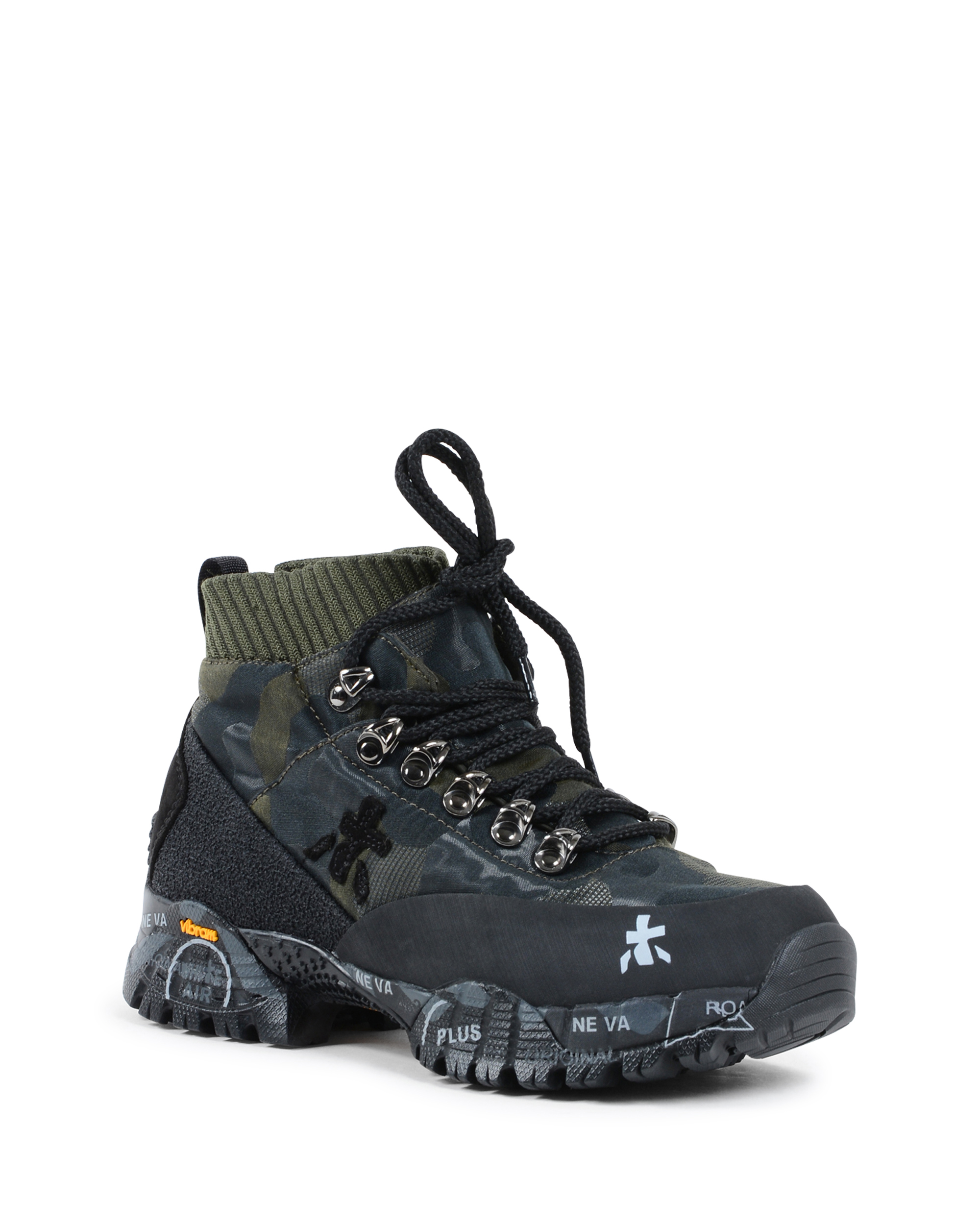 Premiata Sneaker da trekking da donna verde militare LOUTRECK 124