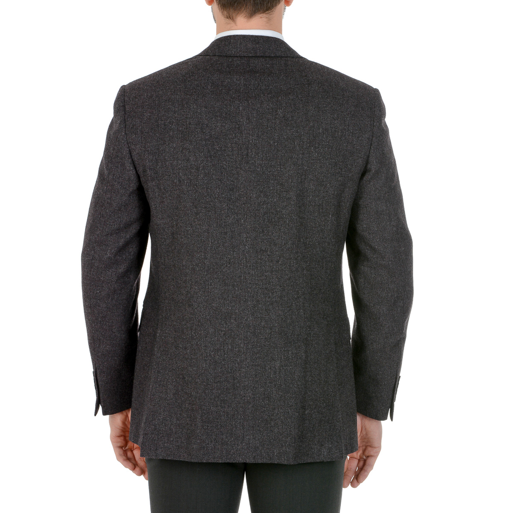 Giacca da uomo Canali maniche lunghe grigio scuro