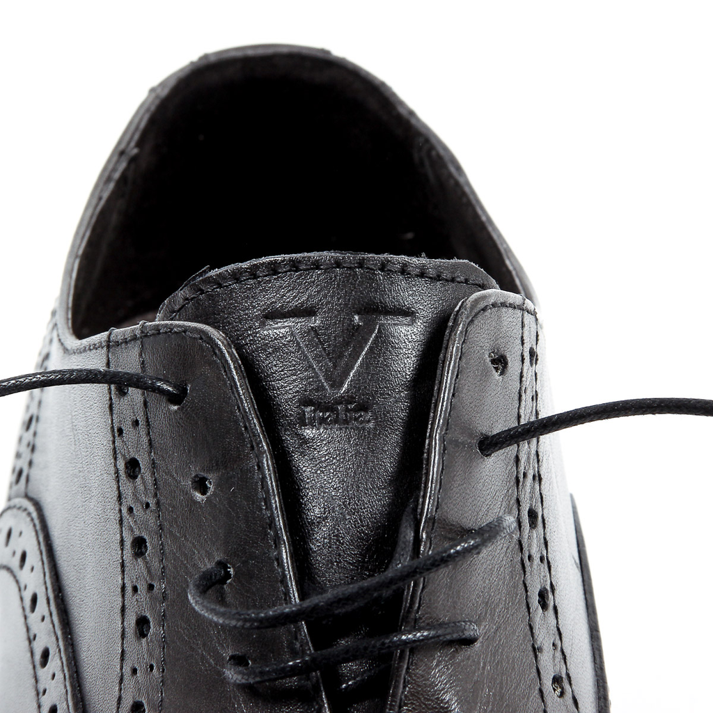 V 1969 Italia Scarpa Oxford Brogue da uomo