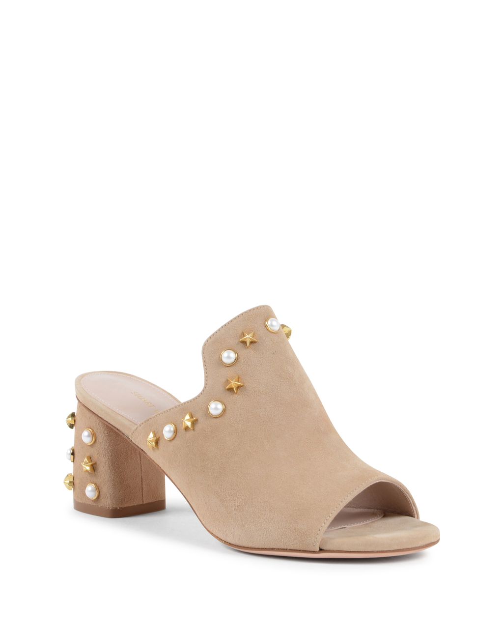 Sandalo mulo da donna Stuart Weitzman Beige DOHICKEY