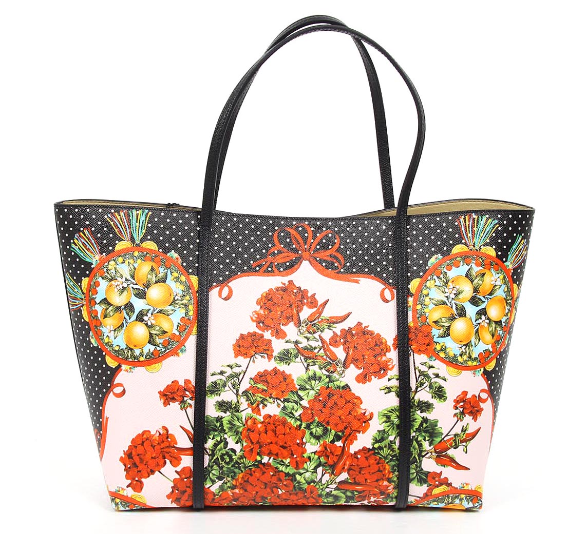 Borsa shopping Dolce & Gabbana St. Dauphine Maoliche BB6020 AP123 8R837
