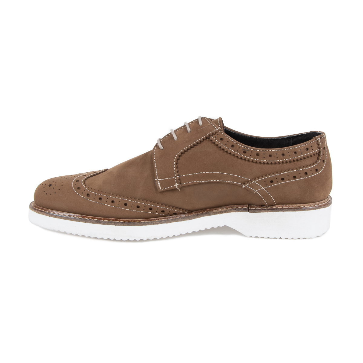 V 1969 Italia Scarpa Brogue da Uomo Marrone HARRY