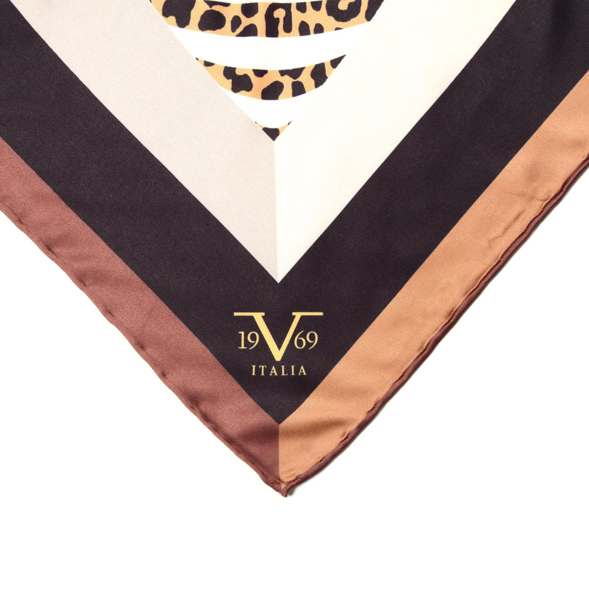 V 1969 Italia Foulard Donna Multicolore VIOLA