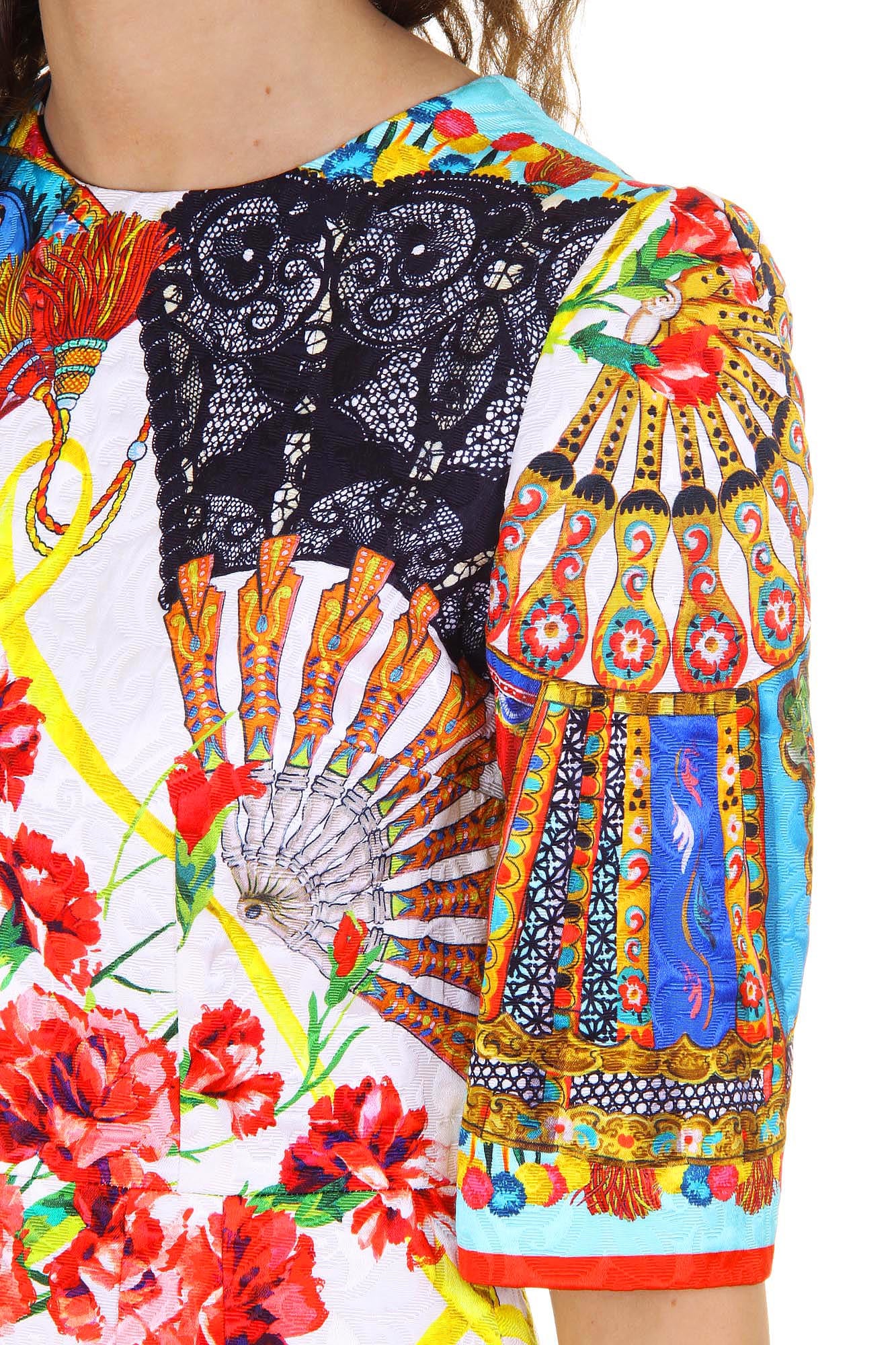 Abito da donna Dolce & Gabbana Carretto Siciliano F6OS8T FPMQL X0800