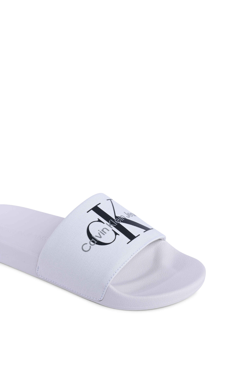 Ciabatte Calvin Klein da uomo bianche YM0YM00061YBR