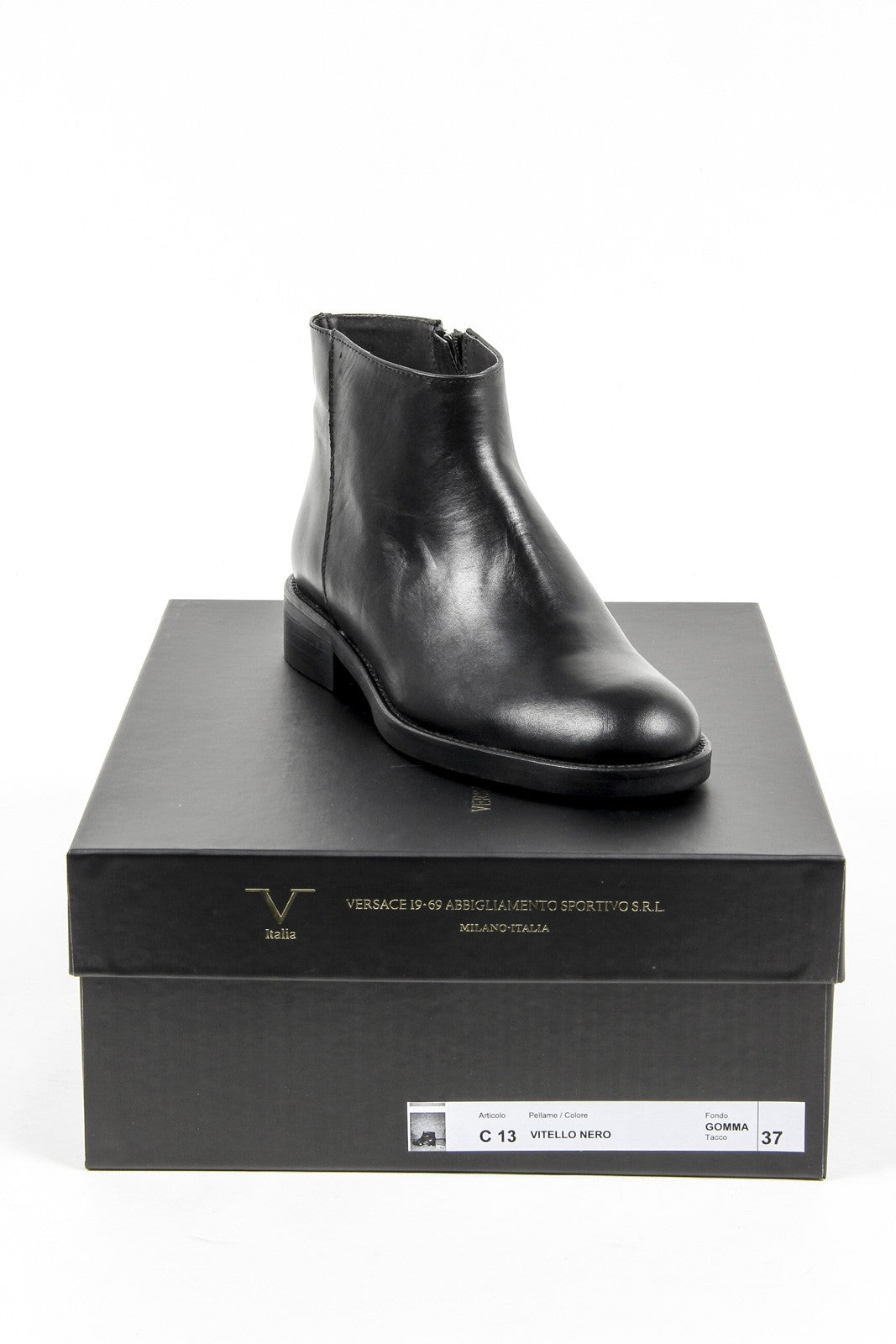 Stivaletto Donna V 1969 Italia C13 VITELLO NERO