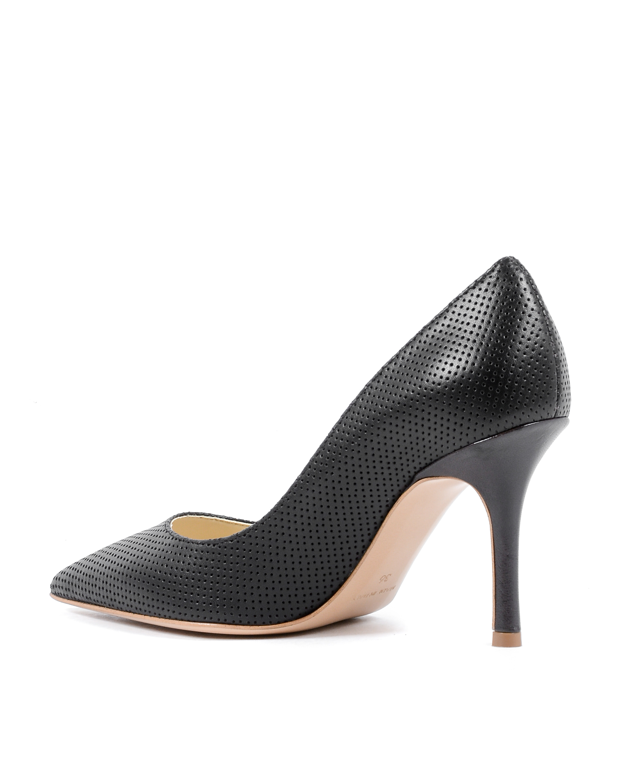 19V69 Italia Scarpe da donna con tacco marrone scuro DEC85 NAPPA MARRONE SCURO