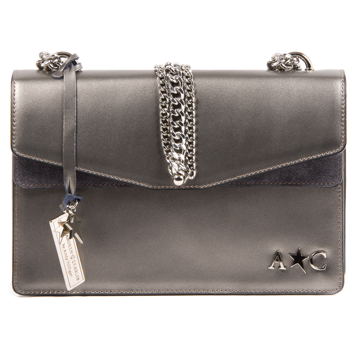 Borsa da donna Andrew Charles con anello in argento