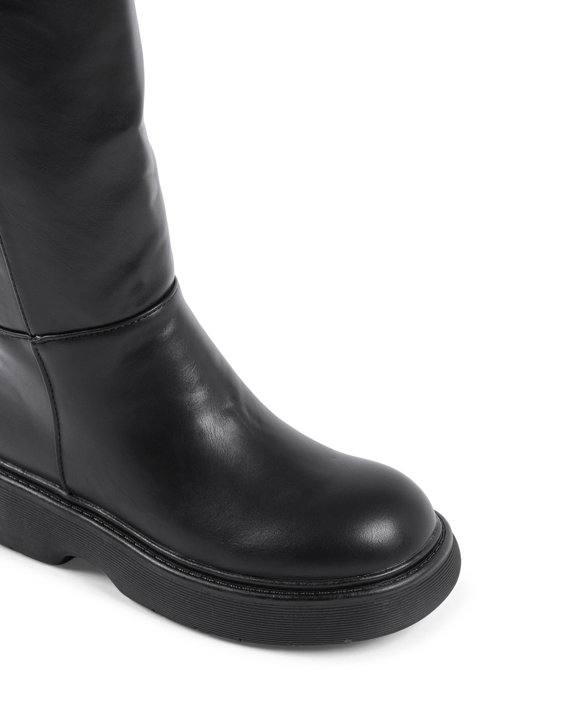 19V69 Italia Womens Short Boot Nero 181-119 NERO