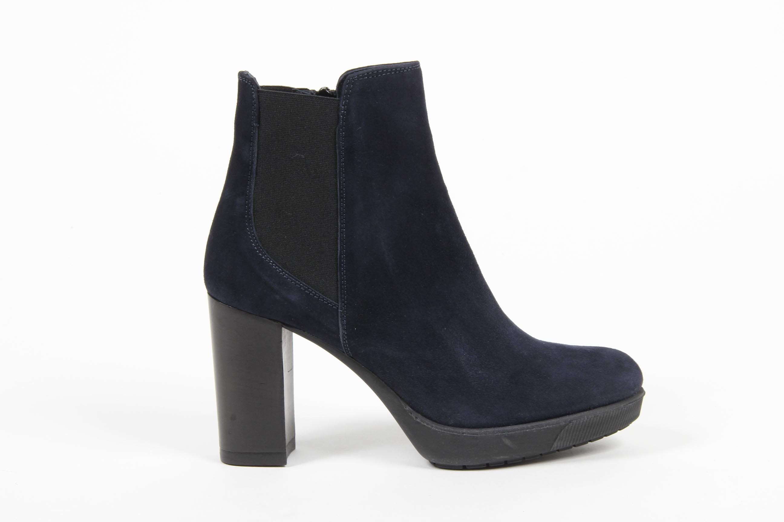 Stivaletto Da Donna V 1969 Italia C22 CAMOSCIO ATLANTICO