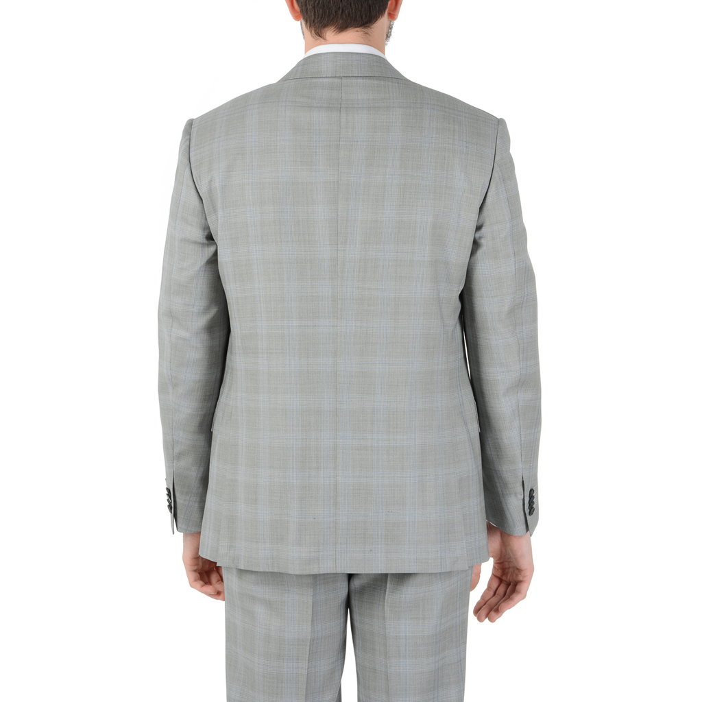 Corneliani Abito Uomo Maniche Lunghe Grigio Super 150's