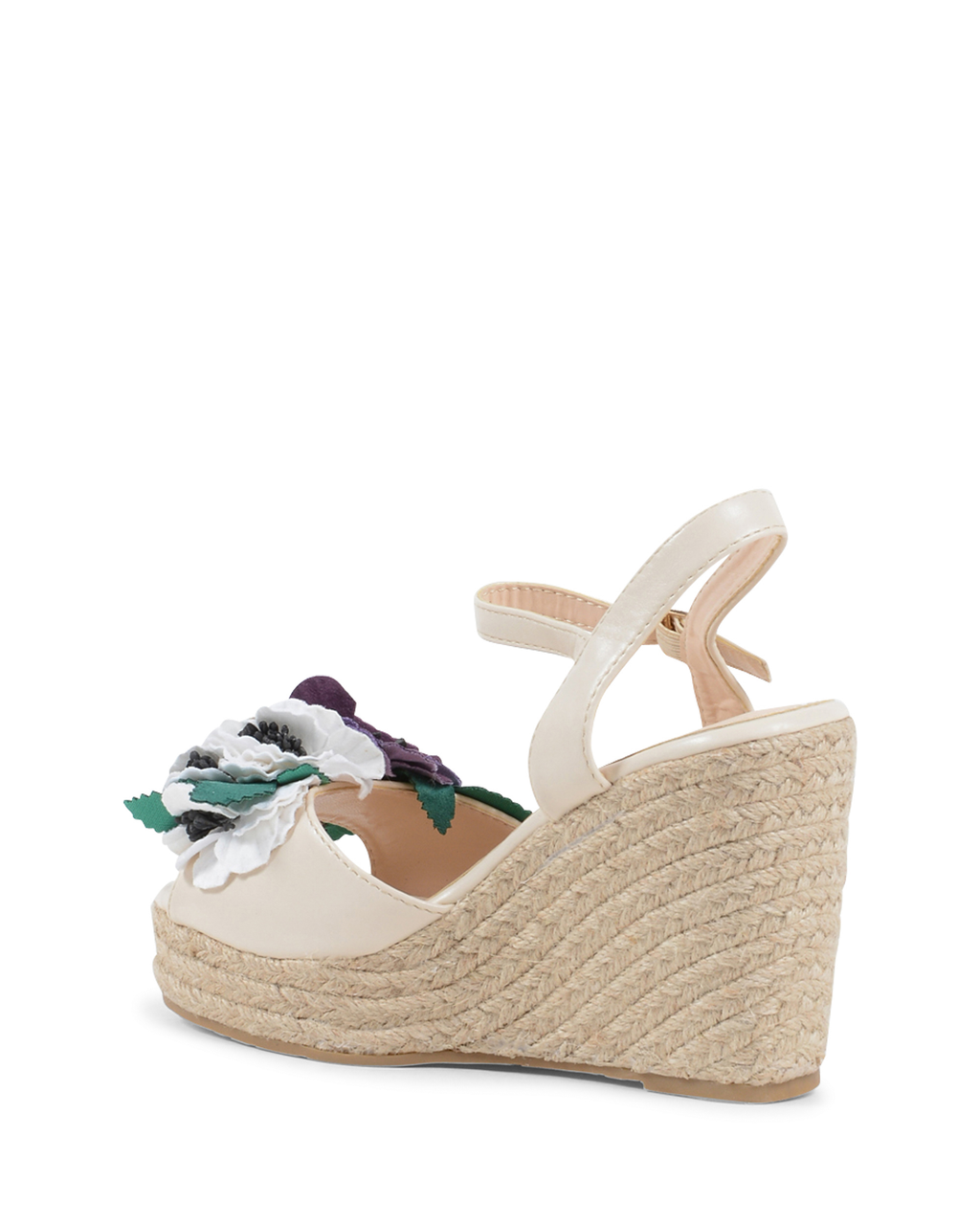 19V69 Italia Sandalo con zeppa da donna Beige V212 BEIGE