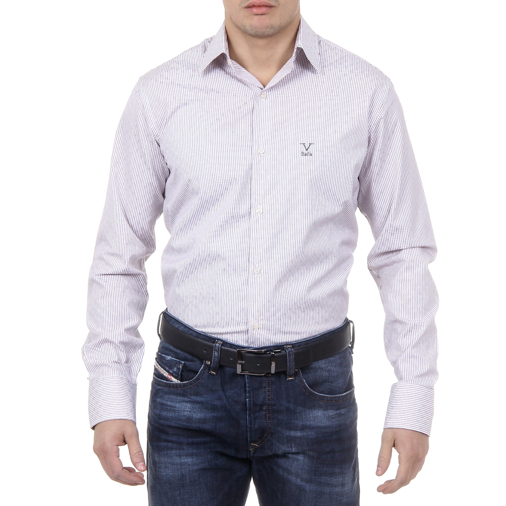 V 1969 Italia Camicia da uomo con collo classico 377 VAR. 514