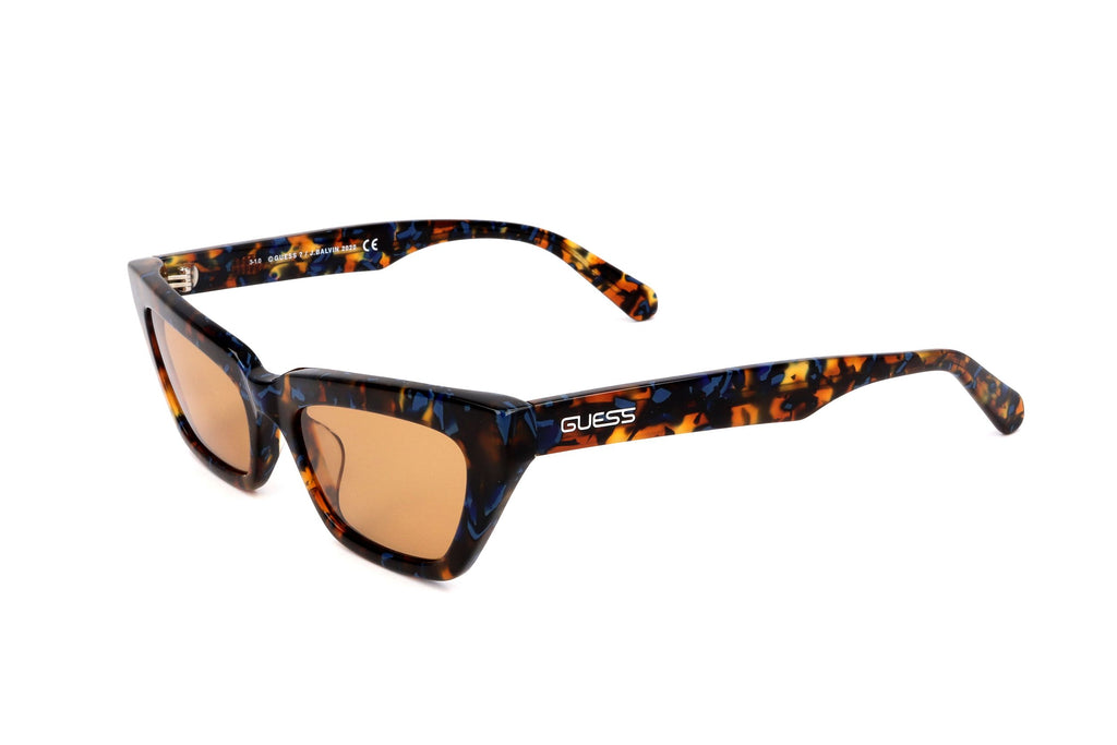 Occhiali da sole da donna Guess GU8226 55E 52 18 140 COLORATI AVANA