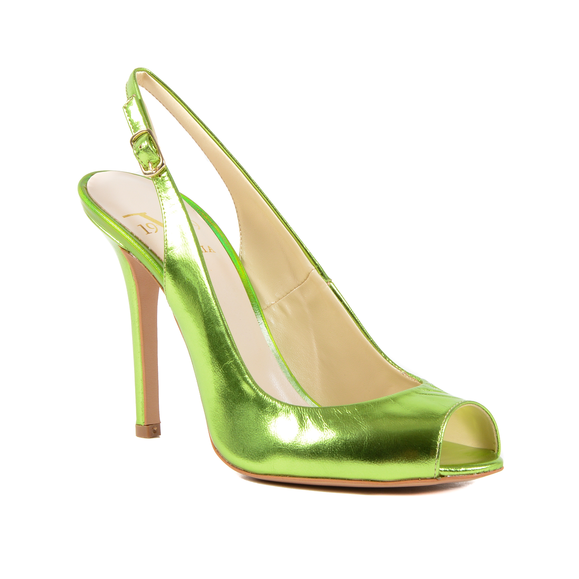 Sandalo Donna V1969 Italia Verde 305 SPECCHIO VERDE