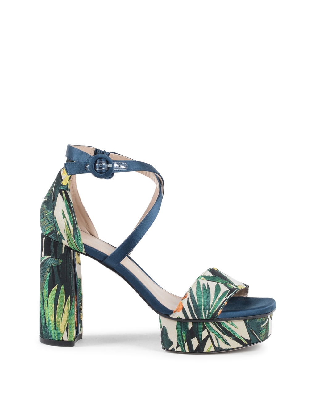 Stuart Weitzman Sandalo con cinturino alla caviglia da donna multicolore CARLA