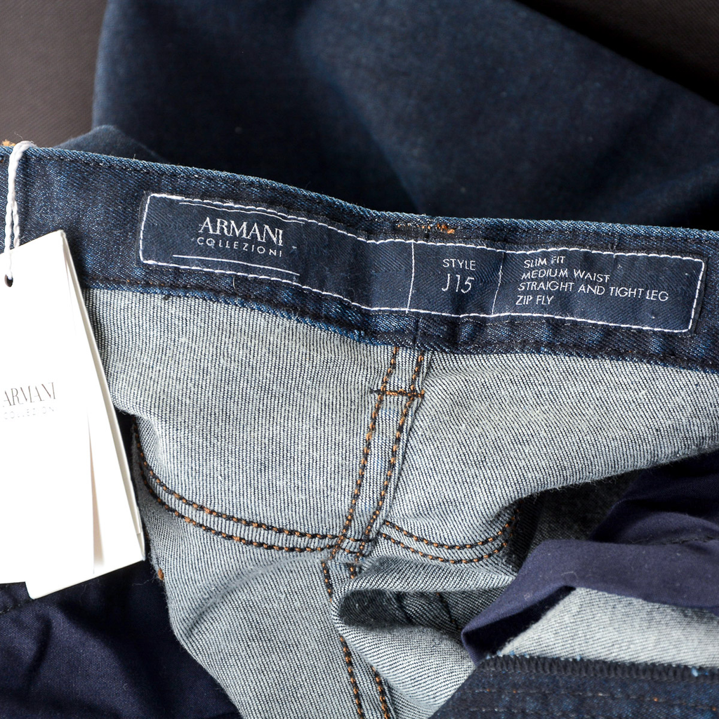 Jeans Armani Collezioni Uomo Blu