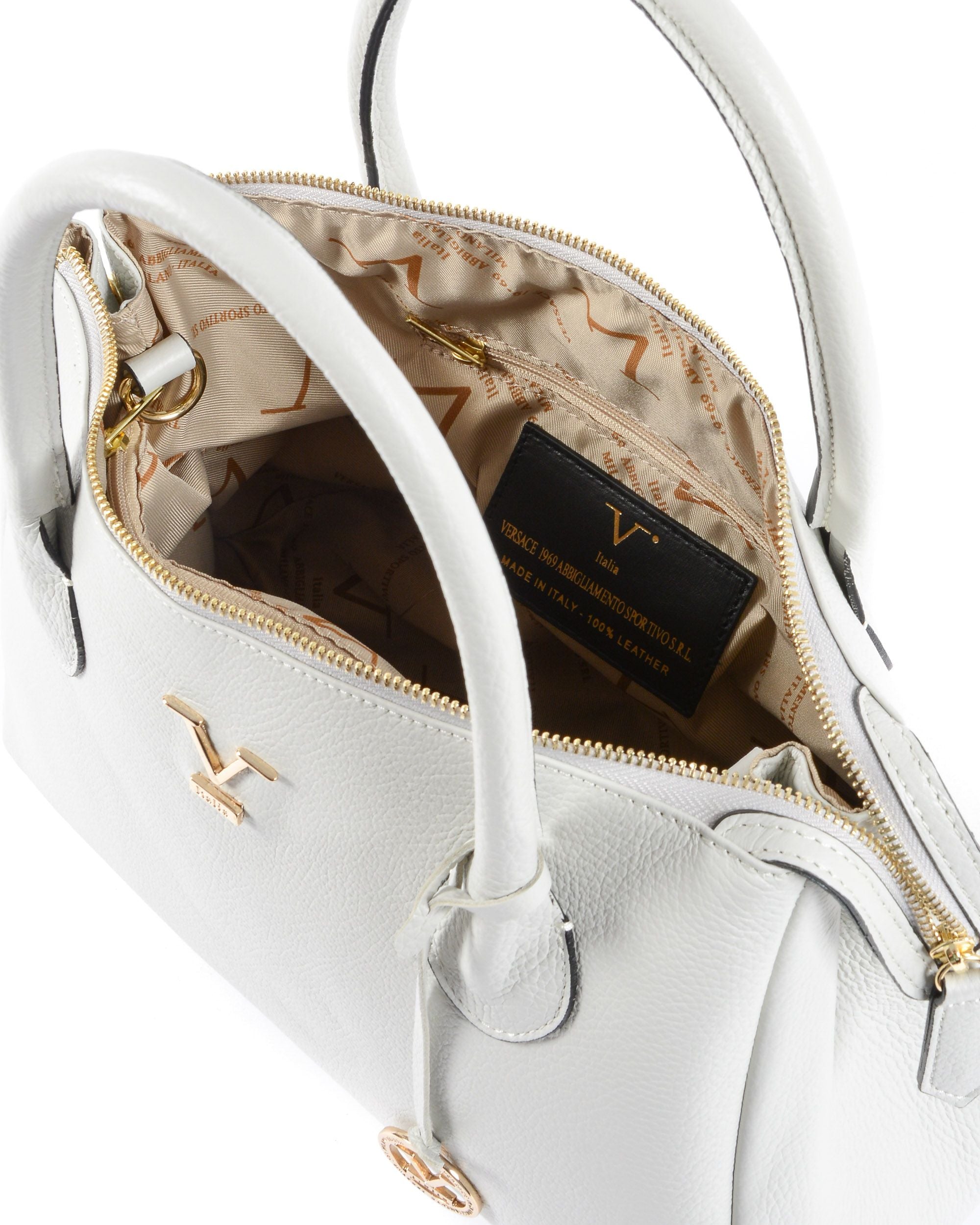 Borsa da donna V Italia Bianca VE1998 DOLLARO GHIACCIO