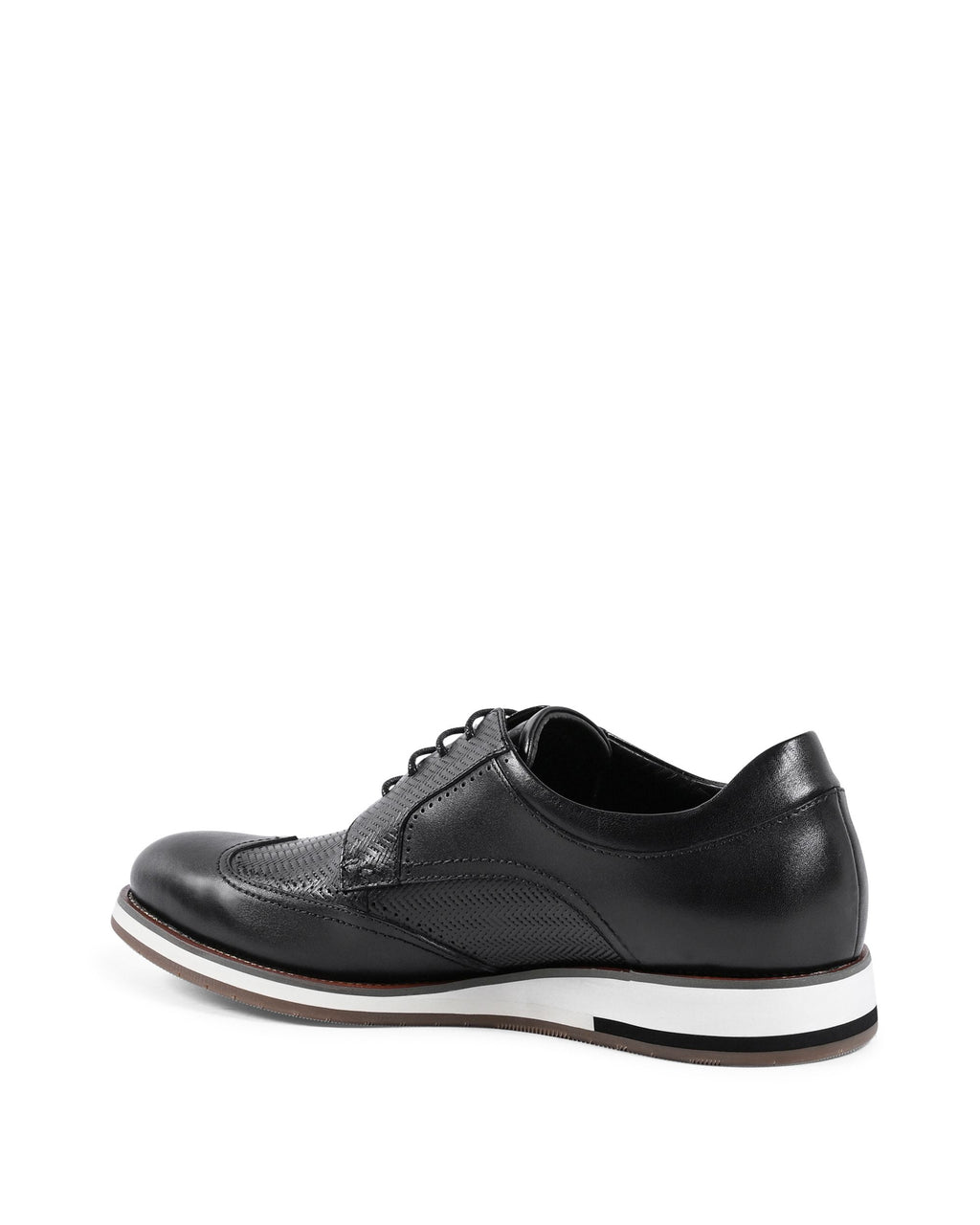 19V69 Italia Uomo Brogue Nero YO ZD28-H27 NERO