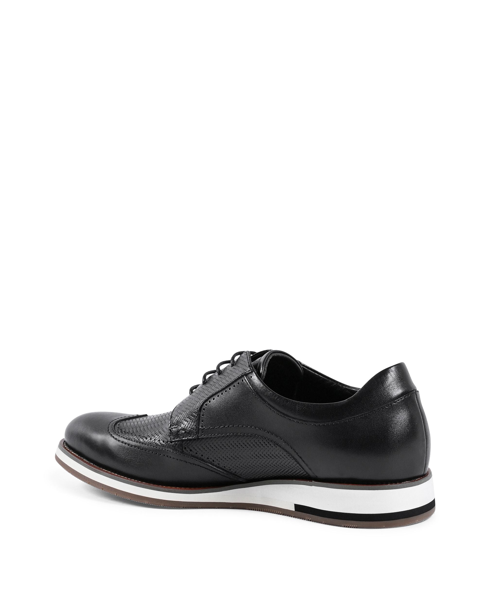 19V69 Italia Uomo Brogue Nero YO ZD28-H27 NERO