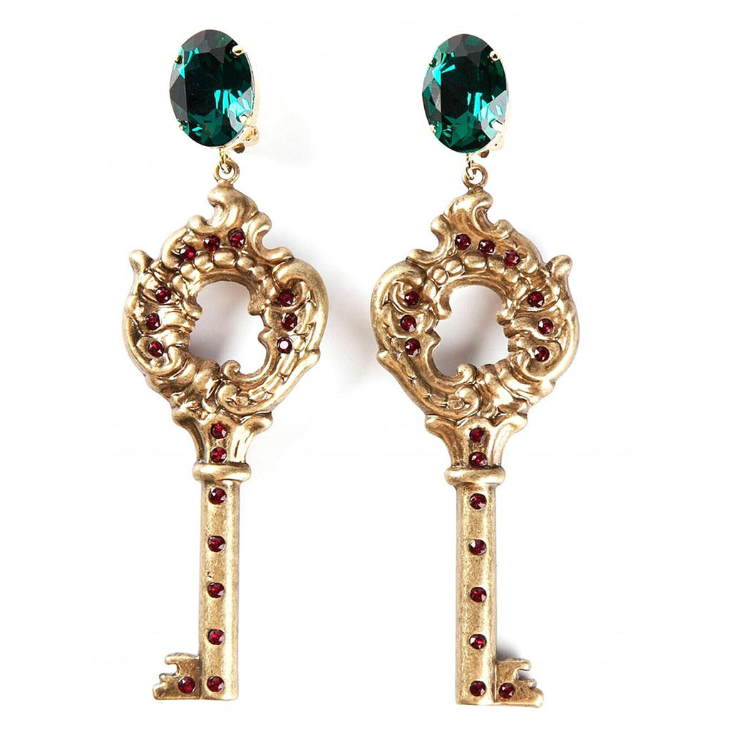 Dolce & Gabbana Orecchini Chiave WEG6K1 W0001 ZOO00